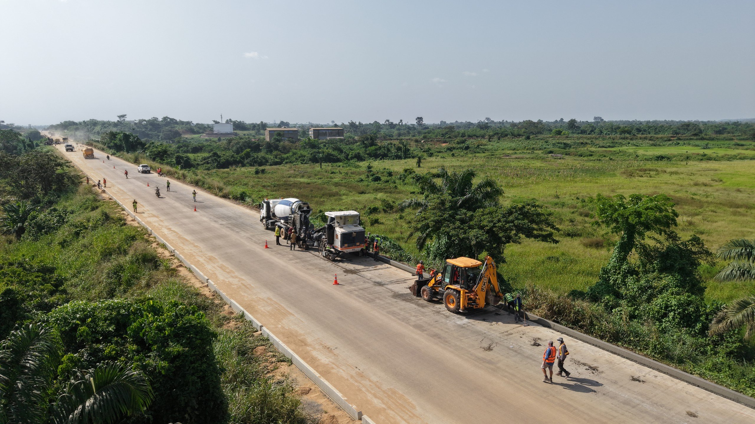 Dangote Papalanto Road - Earthwork and grading view 11
