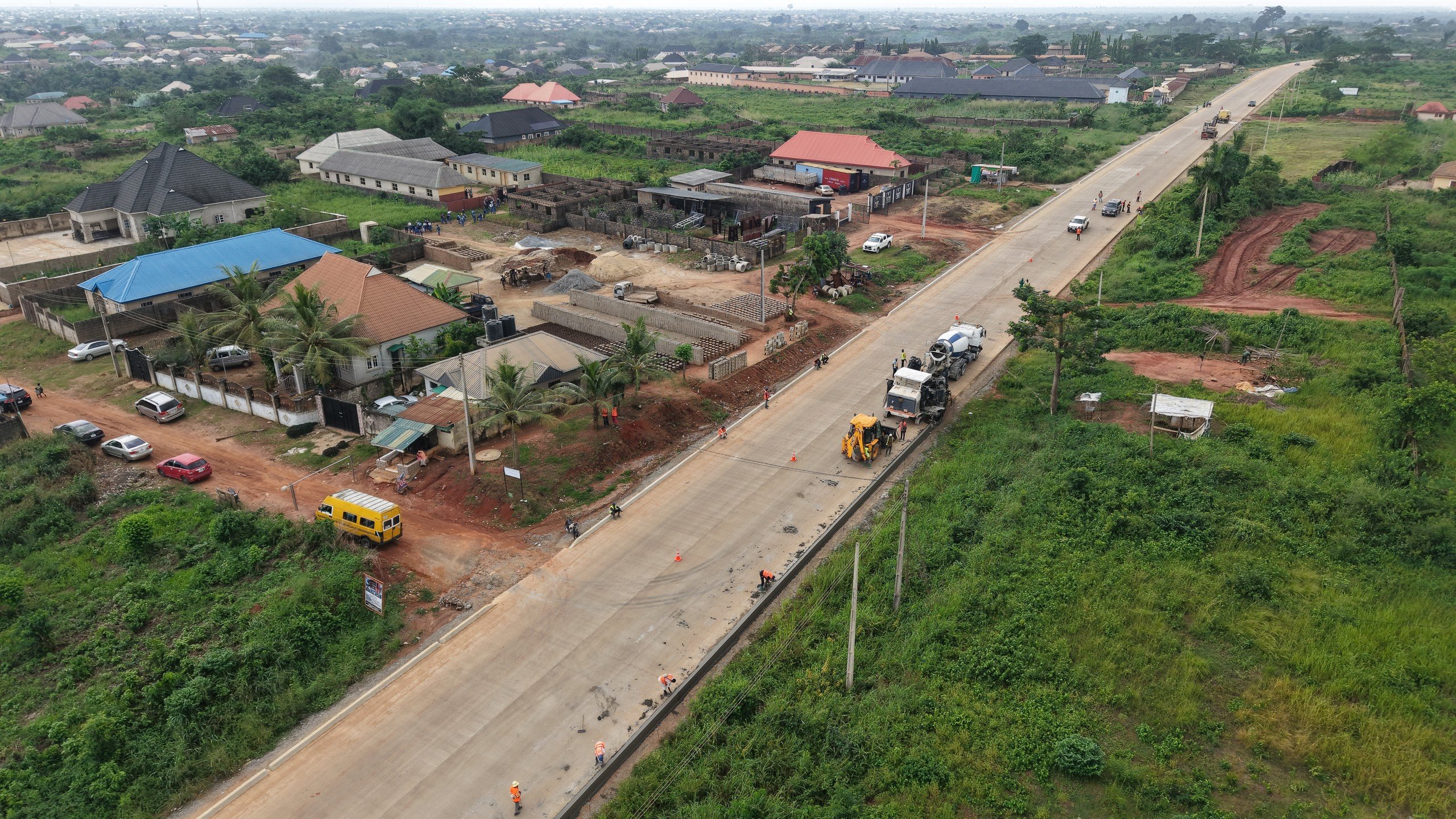 Dangote Papalanto Road - Road widening work view 12