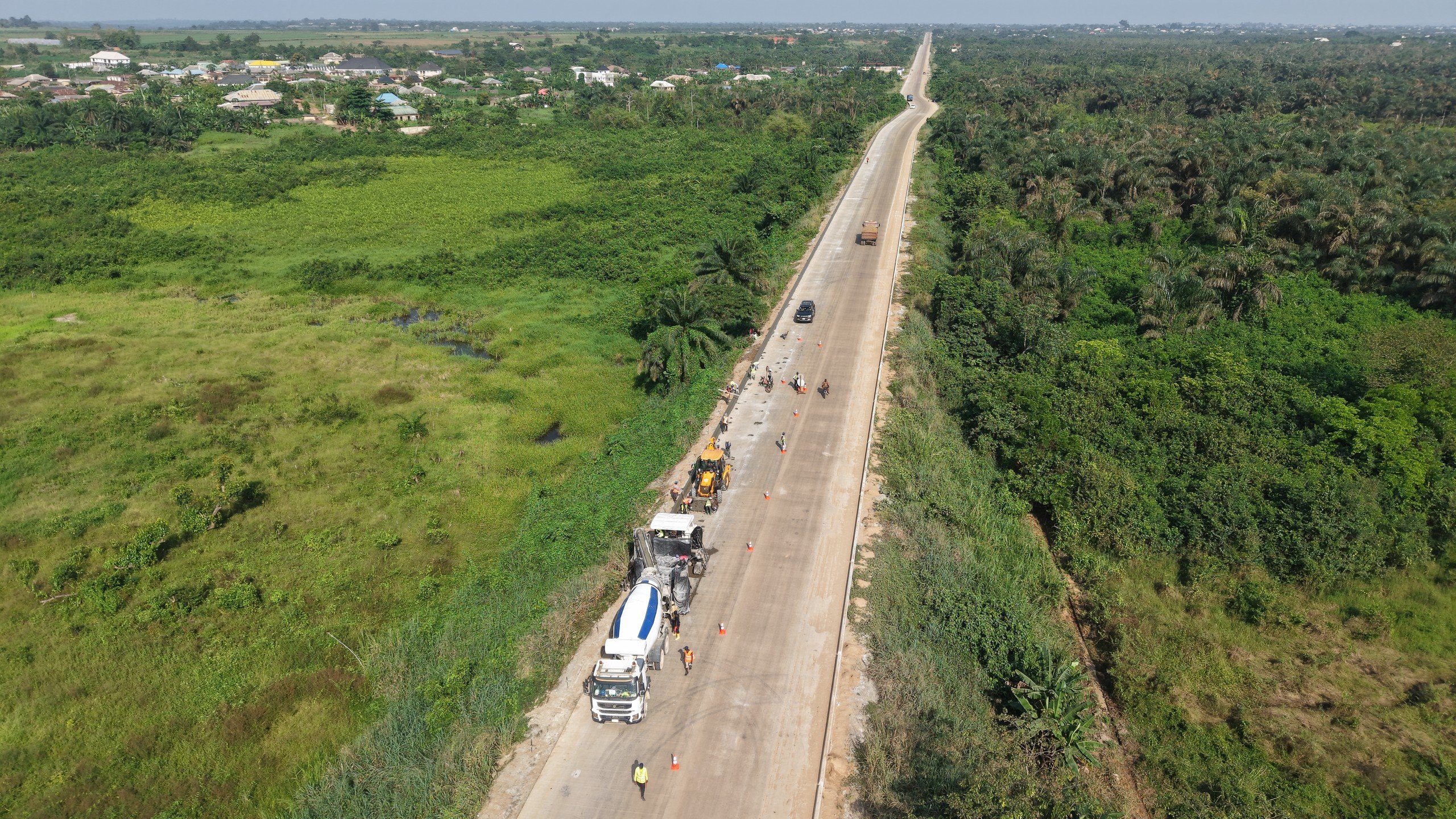 Dangote Papalanto Road - Site compaction view 8