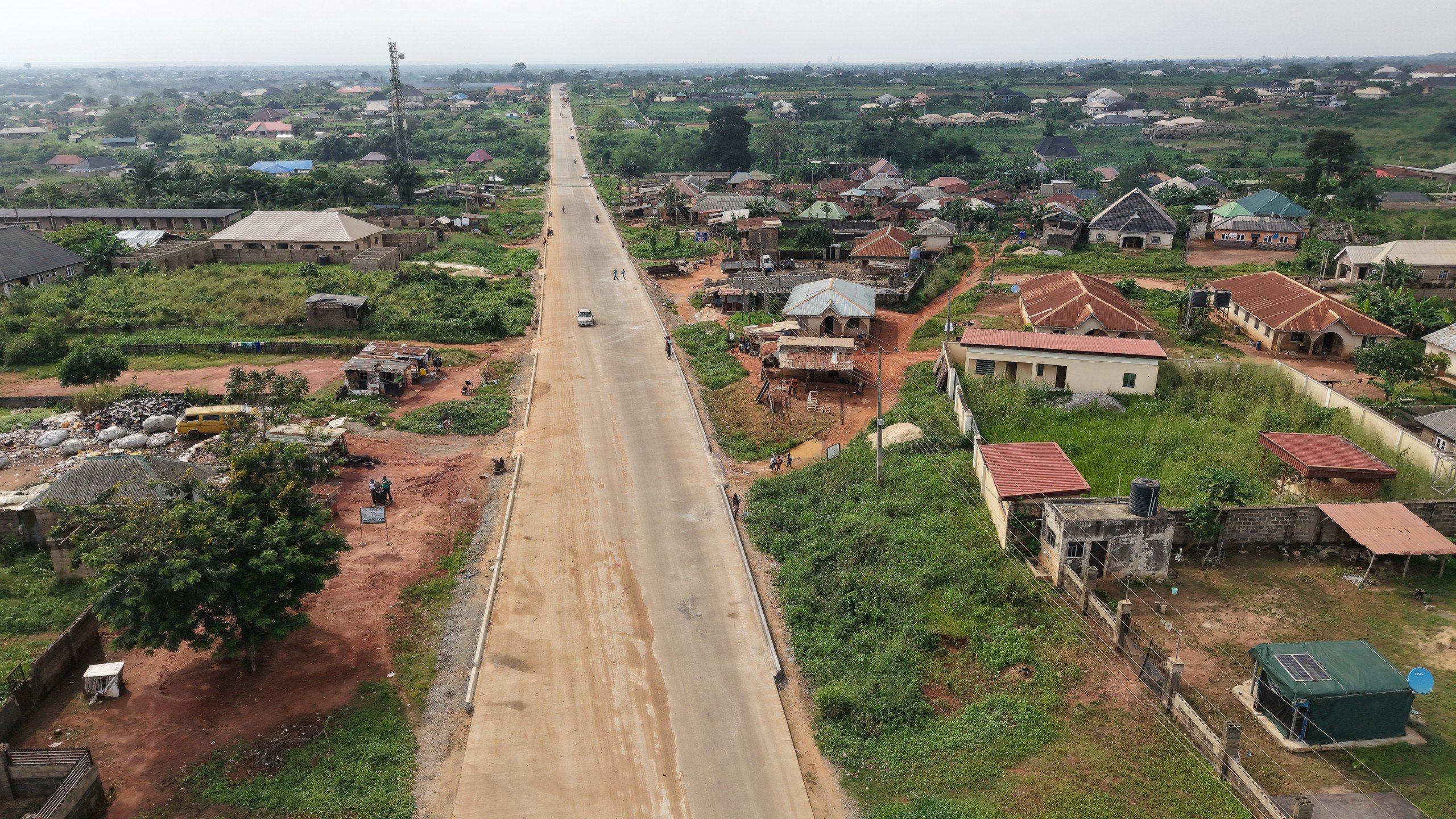 Dangote Papalanto Road - Surface finishing view 15