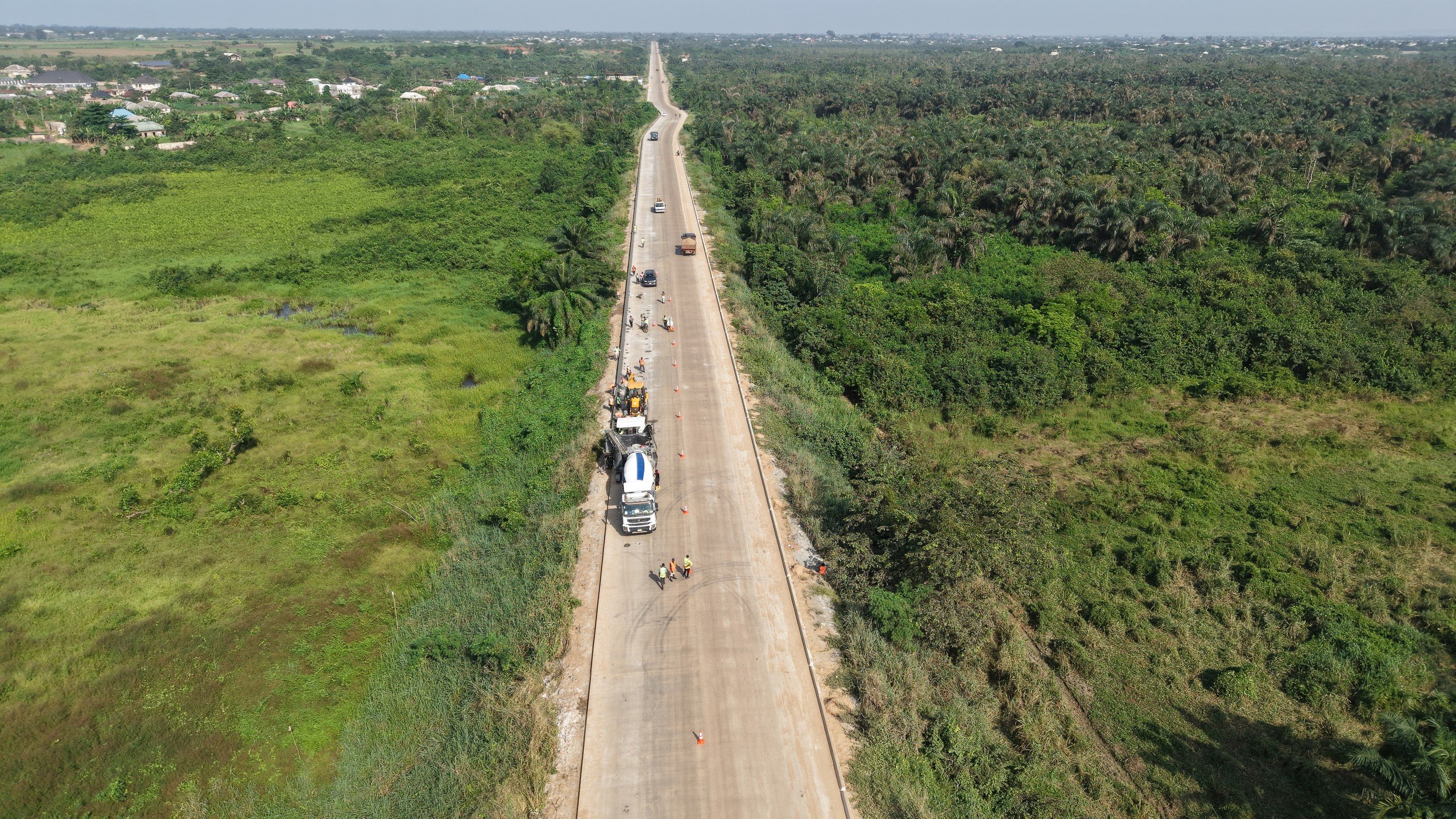 Dangote Papalanto Road - Drainage construction view 6