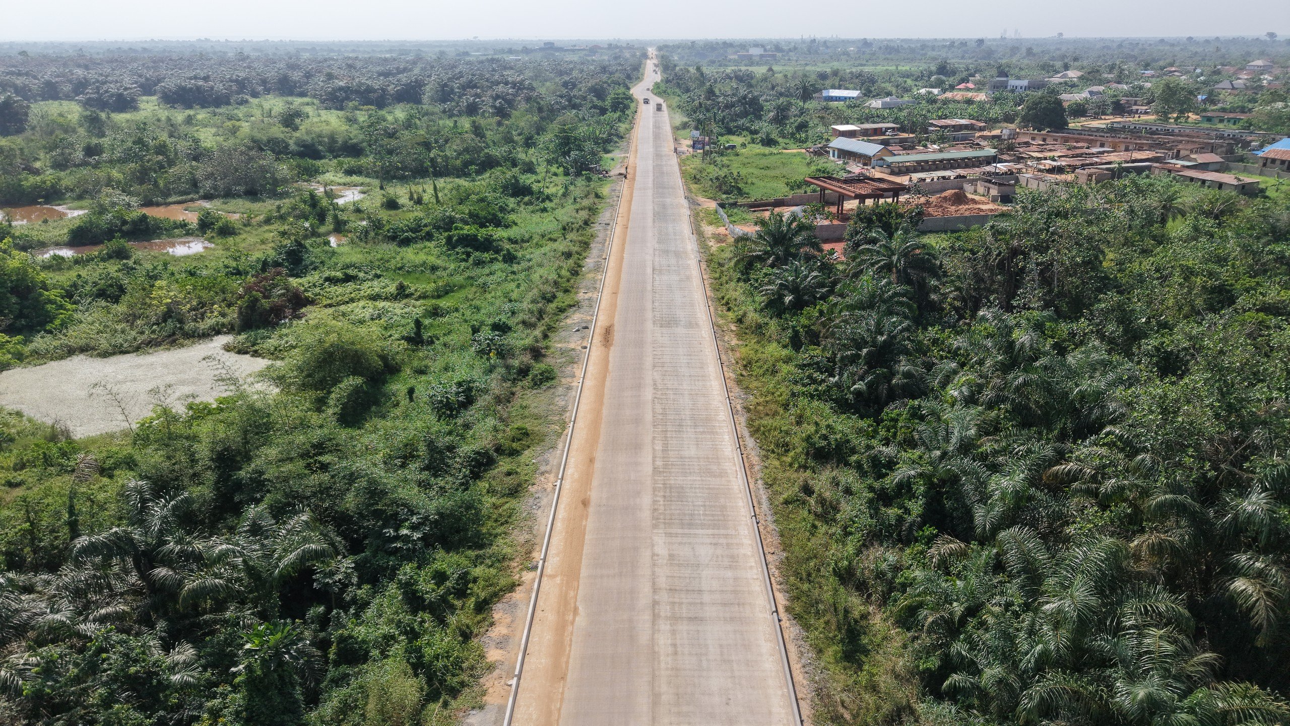 Dangote Papalanto Road - Access corridor stretch view 9