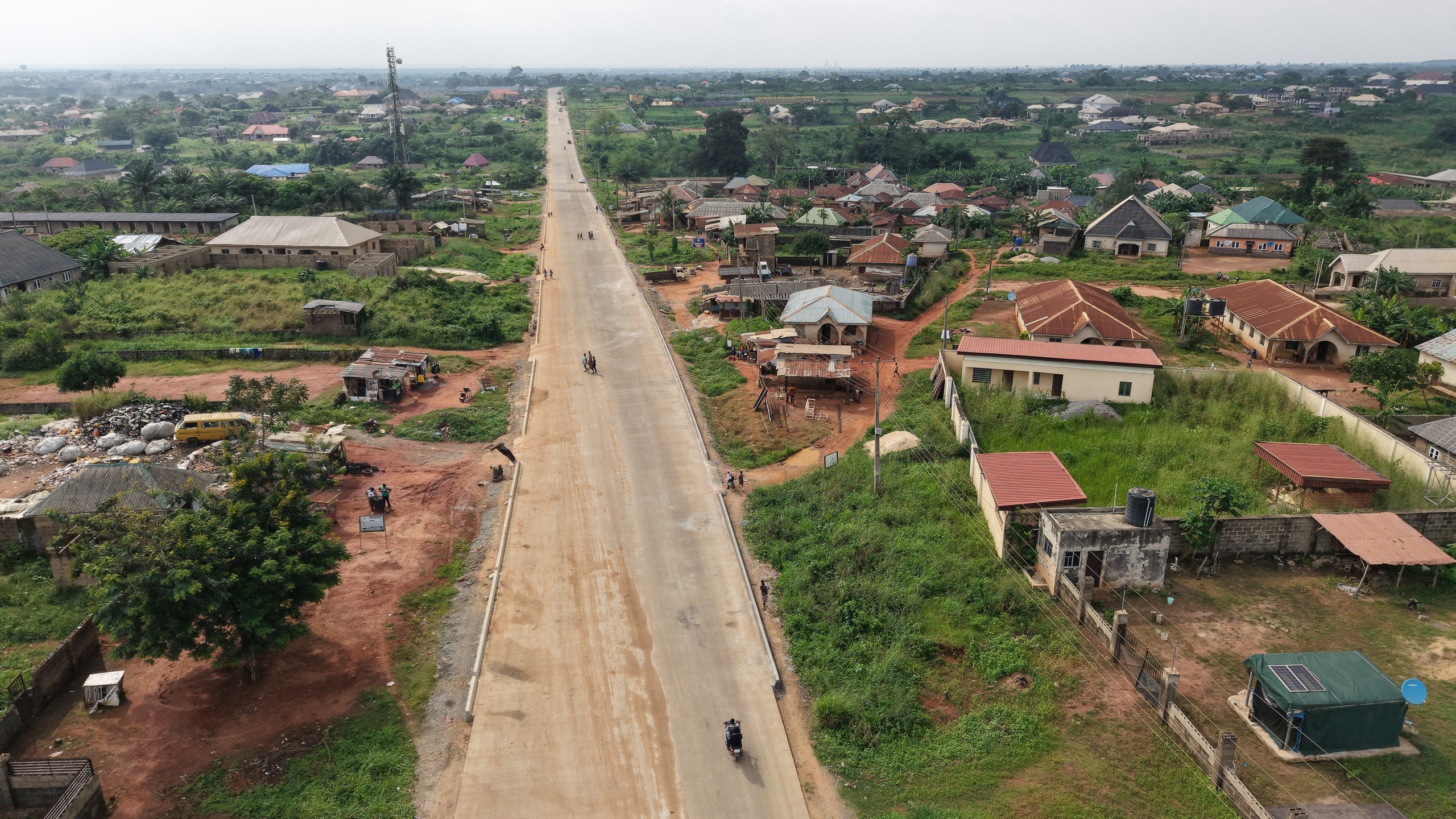 Dangote Papalanto Road - Heavy industrial route view 14