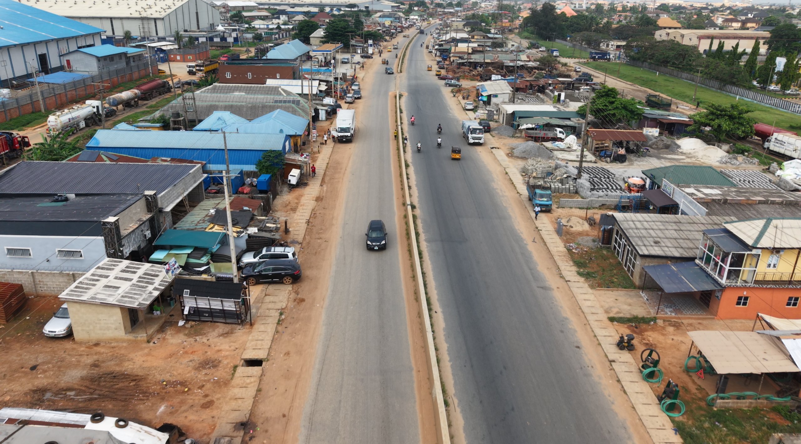 Agbara Lusada Atan Road - Subgrade and compaction view 3