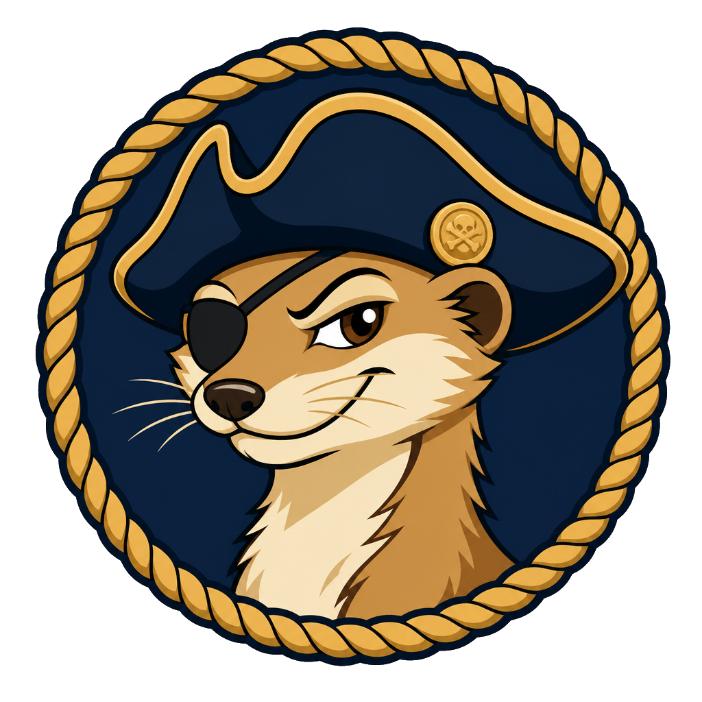 Pirate Weasel logo