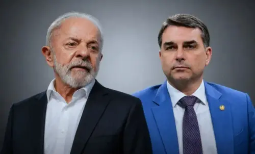 Flávio Bolsonaro tenta disfarçar medo e muda de ideia após Lula confirmar ida a debate
