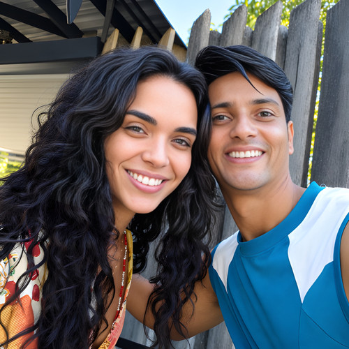 Romero Silva e Giovana Cordeiro na Globo.1