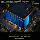 Mahaveer IT Park Facade Lighting in Hyderabad