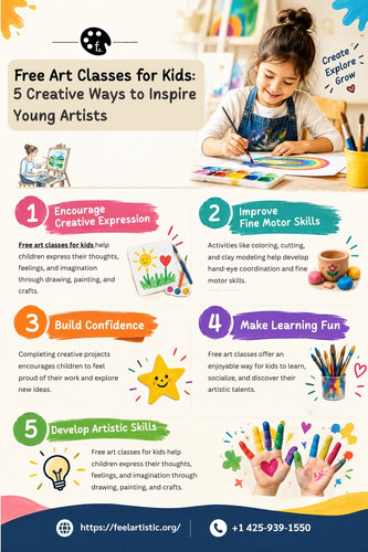 Free Art Classes for Kids: 5 Creative Ways to Inspire Young Artists.1