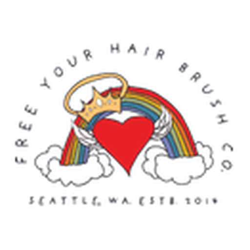 Free Your Hair Brush logo
