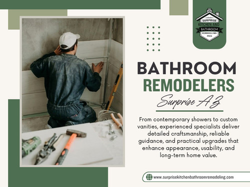 A remodeling team can inspect the existing space and identify conditions that may affect the work before everything is finalized. This is one reason choosing experienced Bathroom remodelers Surprise AZ matters. Planning is not just about selecting attractive products; it is about understanding what the room can realistically accommodate.

Click here for more information: https://www.surprisekitchenbathroomremodeling.com/bathroom-remodel

Find Us On Google Map: https://maps.app.goo.gl/yUwD1CZamFyzAZo18

Address: 14239 W Bell Rd, UNIT 218, Surprise, AZ, 85374
Phone Number: +1(623) 294-8138

Read Our Blogs:
https://surprisekitchenbathroomremodel.medium.com
https://kitchenremodelingsurpriseaz.tumblr.com/
https://surprisekitchenbat.wixsite.com/kitchenremodelingaz

More Links:
https://igli.me/surprisekitchenbathroomremodeling
https://surprisekitchenandbathroomremodelingpros.quora.com/
https://sketchfab.com/surprisekitchenbathroomremodel
https://luma.com/user/surprisekitchen