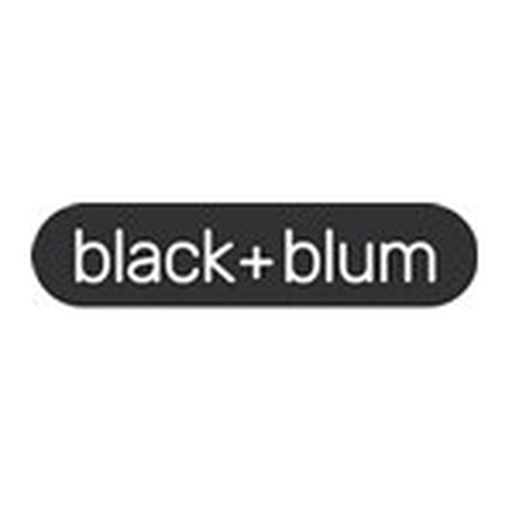 Black and Blum logo