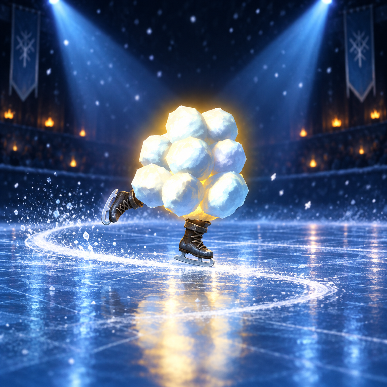 Snow Lantern * On Ice