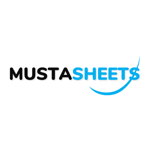 MustaSheets logo