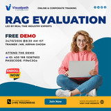Join RAG Evaluation Online Training Free Demo on Oct 24th