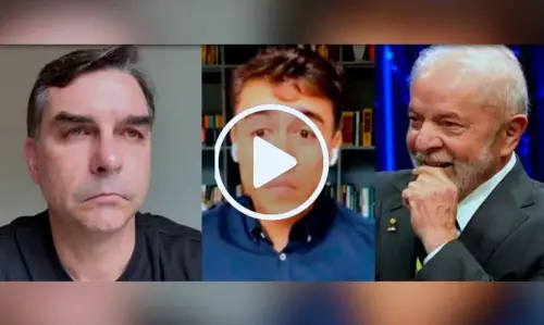 VÍDEO:  FLÁVIO BOLSONARO E NIKOLAS ADMITEM VIRADA DE LULA NO CANAL DELES!! ESTÃO EM PÂNlCO AVISADO DE PRlSÃO