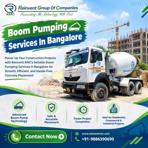 Boom Pumping Services In Bangalore.1