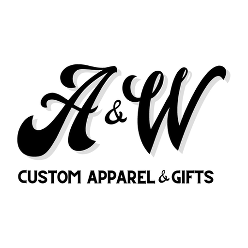 AW Custom Apparel and Gifts logo