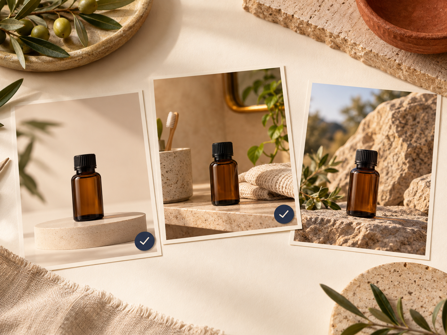 A set of product scene directions that preserve product truth