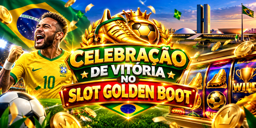 Celebração de Vitória no Slots Golden Boot.2