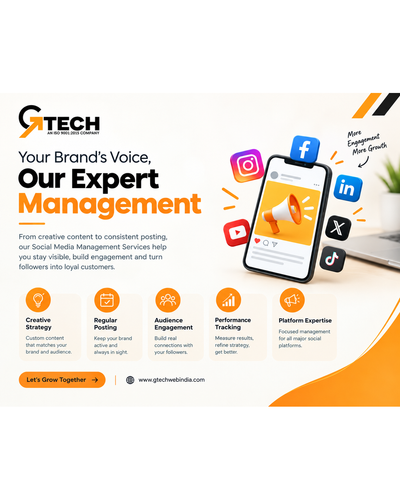 Turn Followers into Customers with Gtechwebindia Social Media Management.2