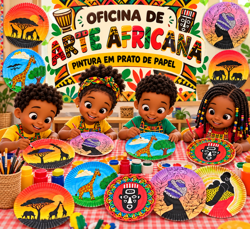 Oficina de Arte Africana Infantil.2