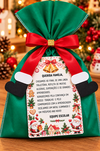 Sacola de Natal com Pernas do Papai Noel (1).2