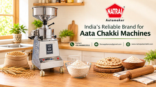 Atta Chakki Machine for Home - Natraj Aata Chakki.2