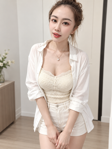 Playful Portrait in a Minimalist Interior.2