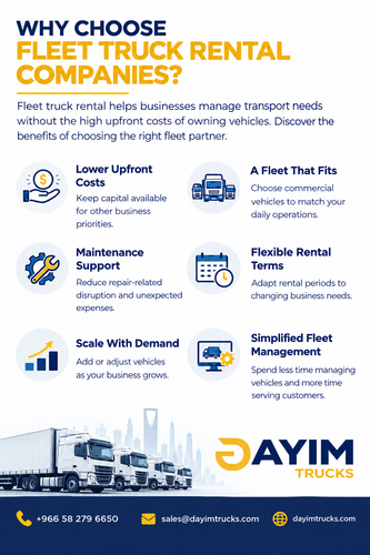 Fleet Truck Rental Companies for Efficient Business Fleet Management.2