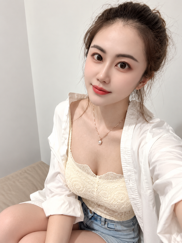 Elegant Minimalist Selfie Portrait.2