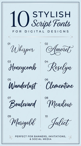 004 14 Stylish Script Fonts for Digital Designs Design.1