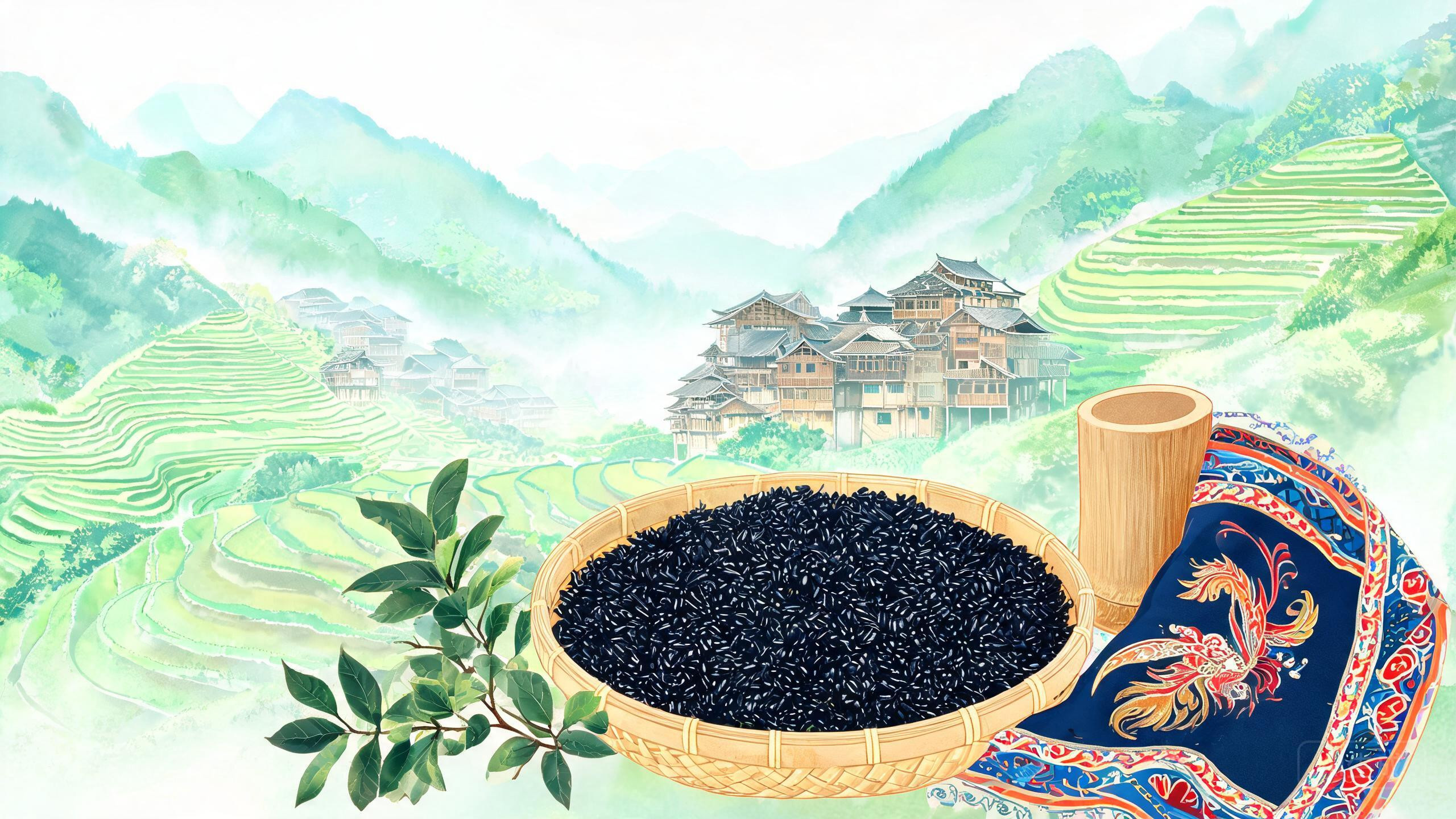 畲族乌米饭
