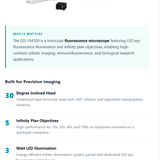 Fluorescence Microscope EZL FM100