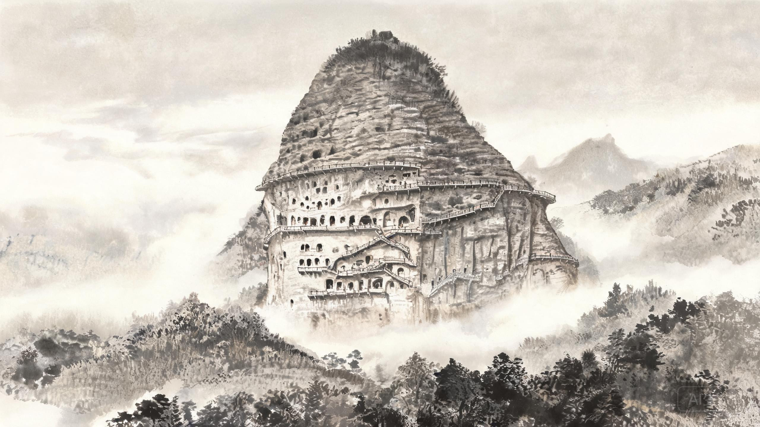 麦积山