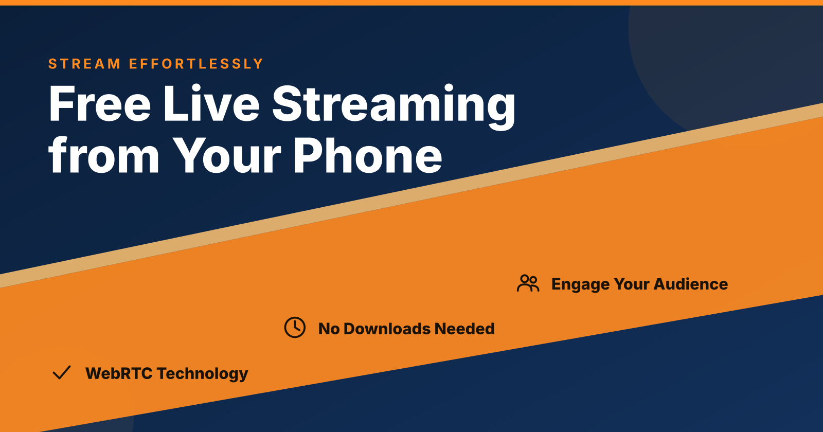 Stream Live from Your Phone Without Any App Needed