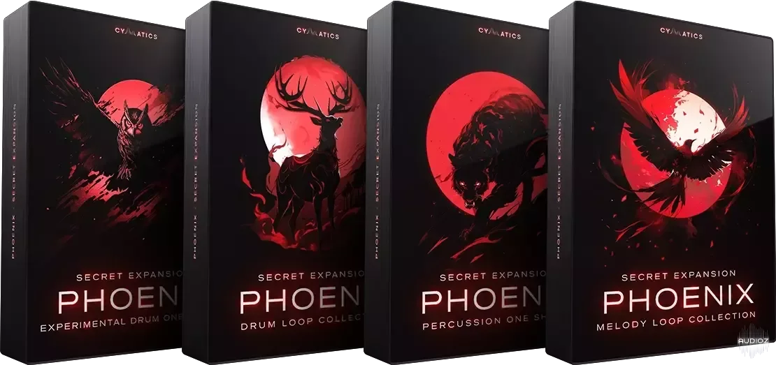 Cymatics Phoenix Unreleased Samples From PHOENIX Secret Expansion WAV MiDi (FREE)