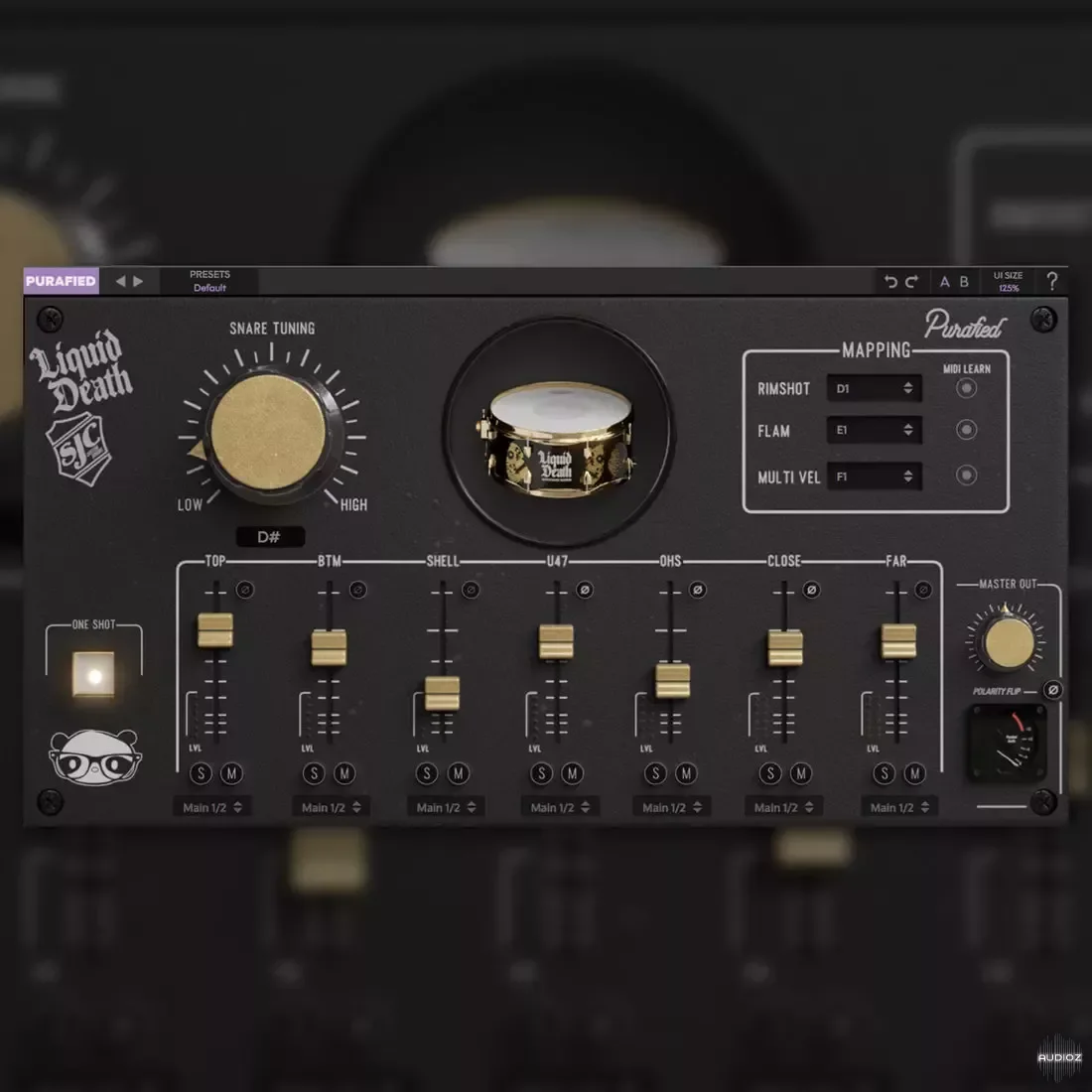 Purafied Liquid Death Snare v1.0.5 x64 VST3 AU AAX WiN macOS [FREE]