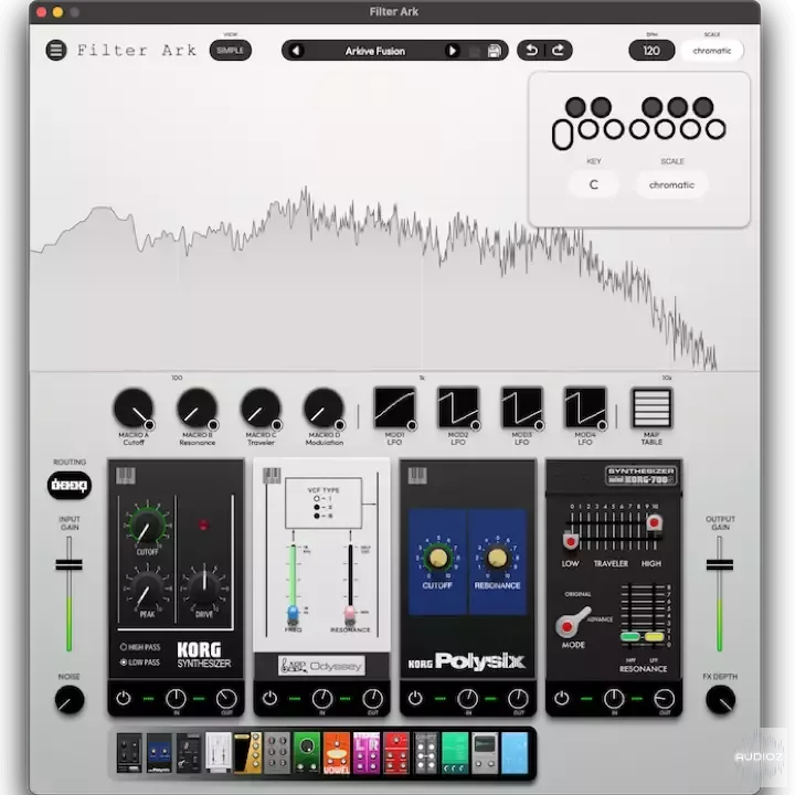 KORG Software Filter Ark v1.0.4 U2B Mac [MORiA]
