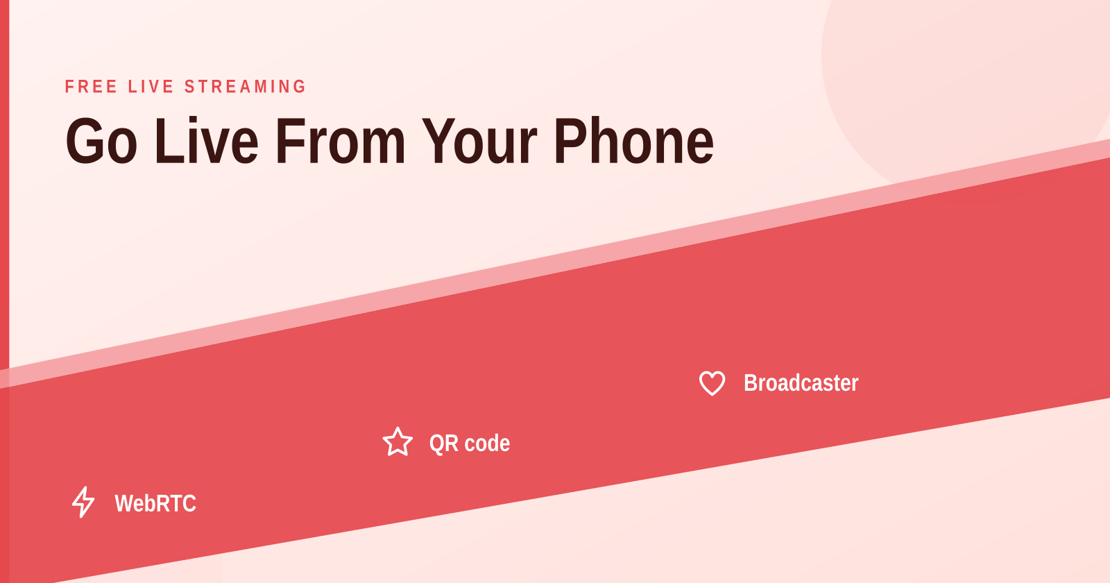 Free Live Stream from Phone: Go Live in Your Browser, No App Needed