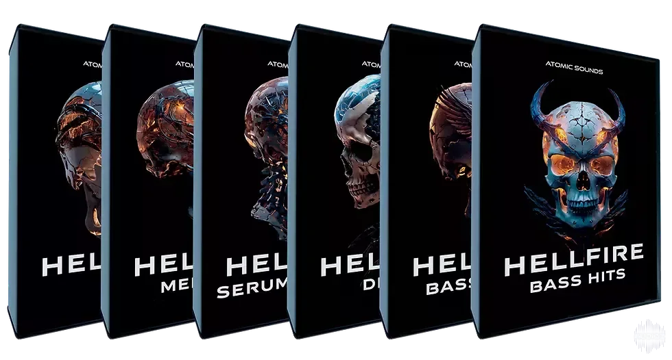 Atomic Sounds HELLFIRE Collection WAV MiDi XFER RECORDS SERUM-FANTASTiC