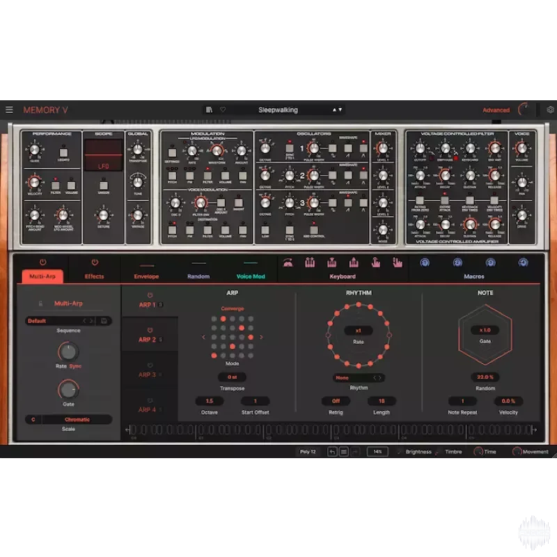 Arturia Memory V v1.0.0 8646 U2B Mac [MORiA]