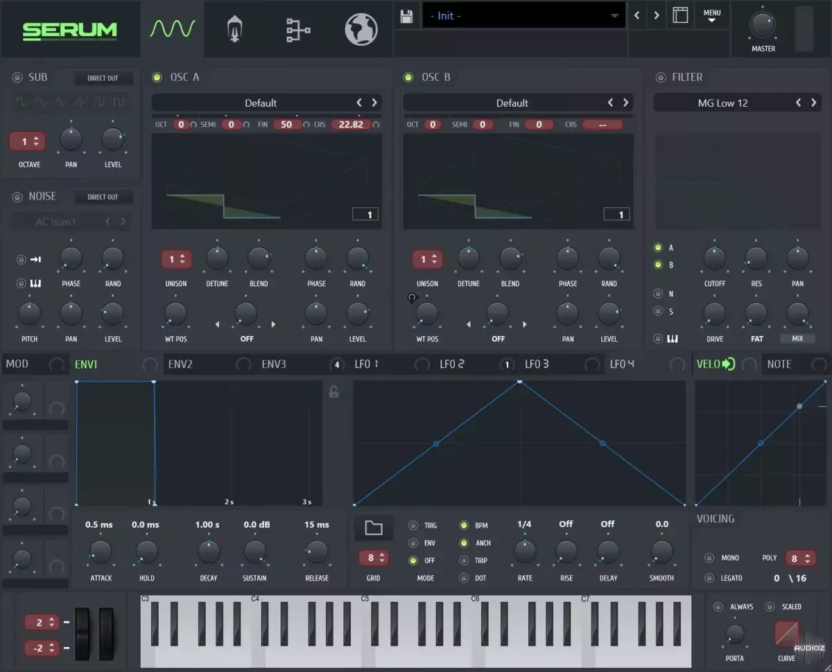 Hevymusic FL Studio Skin for Serum v1.1 [FREE]