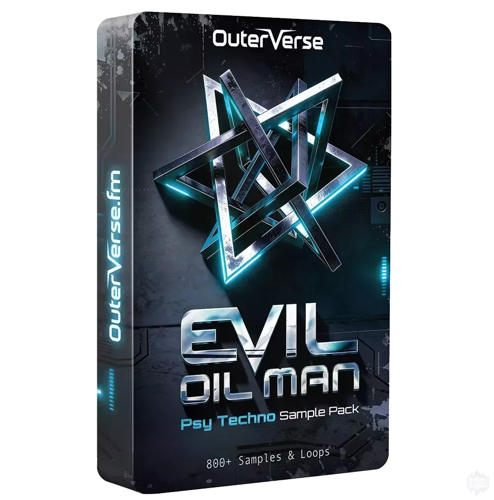 OuterVerse Evil Oil Man Psy Techno Sample Pack WAV Ableton Project