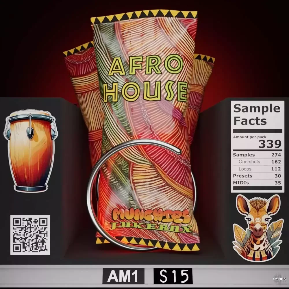 Munchies Jukebox Afro House Mainstage Vol.1 WAV MiDi XFER RECORDS SERUM-FANTASTiC