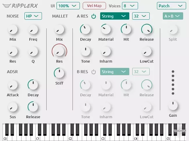 Tilr RipplerX (Physical Modeling Synth) v1.1.3 WiN macOS Linux [FREE]