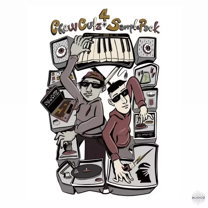 Crewcutz Sample Pack 4 WAV MiDi