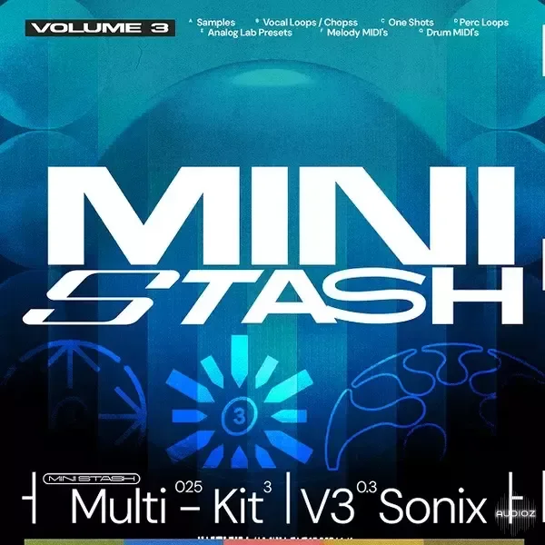 KXVI Ministash Vol 3 Multi Kit WAV MiDi ANALOG LAB BANK