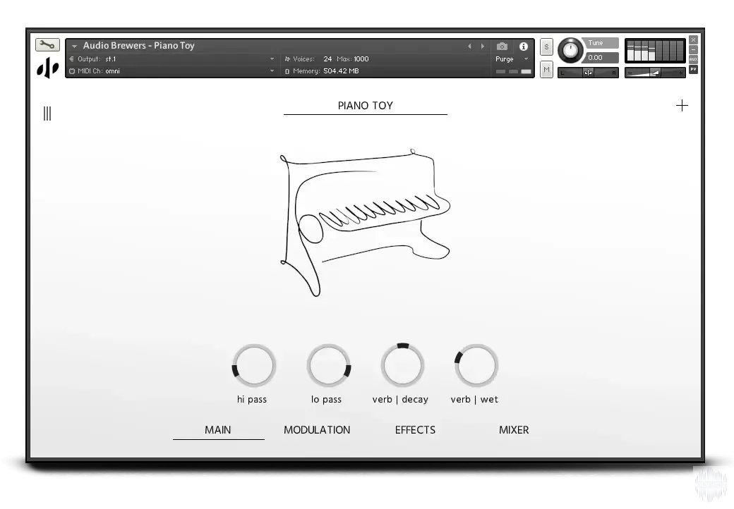 Audio Brewers Piano Toy Stereo Version KONTAKT-ohsie