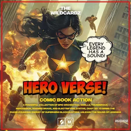 Montage By Splice Hero Verse: Comic Book Action WAV-FANTASTiC